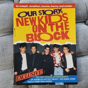 Our Story: New Kids on the Block Official Autobiography 1990, 8.5"×11" 119 pages